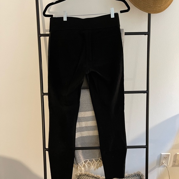 Club Monaco faux suede leggings size 4 - Picture 3 of 3